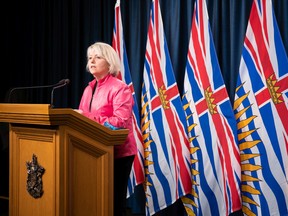 Provincial health officer Bonnie Henry told a news conference in January that 