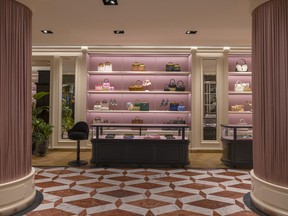 Gucci has reopened its Vancouver boutique at the Fairmont Hotel Vancouver following a major renovation and expansion.