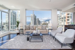 This downtown Vancouver condo was listed for $1,788,000 and sold for $1,700,000.