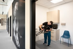 Calm, minimal colour palette used in this Squamish Sea to Sky Veterinary Clinic.