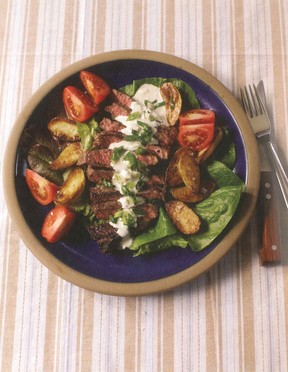 Pair this classic steakhouse salad recipe with a Penfolds Koonunga Hill Shiraz/Cabernet.