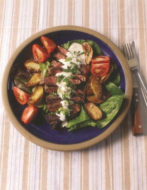 Pair this classic steakhouse salad recipe with a Penfolds Koonunga Hill Shiraz/Cabernet.
