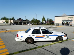 RCMP in Langley following reports of shootings.
