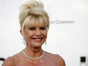 Ivana Trump arrives at the Cinema Against AIDS 2006 event in France, May 25, 2006.