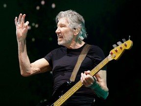 Roger Waters performs in Edmonton in 2017.