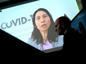 A file photo of Chief Public Health Officer of Canada Dr. Theresa Tam and Minister of Health Jean-Yves Duclos.