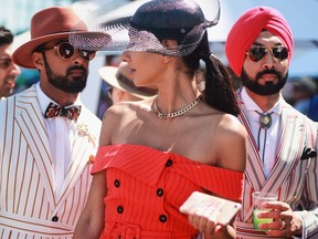 The hat's the thing at the annual horse-and-fashion event The Cup, July 23 at Hastings Racecourse. Photo courtesy: Social Concierge/Parade Agency