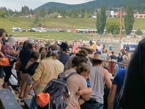 According to RCMP spokesperson Sgt. Kris Clark, police were called to the Williams Lake stampede grounds on Sunday afternoon at around 3:30 p.m. after reports of a shooting.Two people were suffering from unspecified injuries have been taken to a local area hospital and one suspect is in custody.