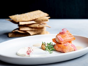 Steelhead dish at Eliza. Photo: John Holland