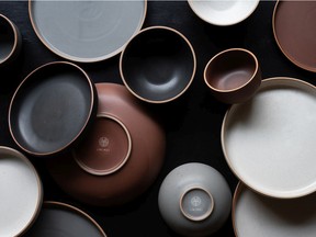 Lineage ceramic tableware.