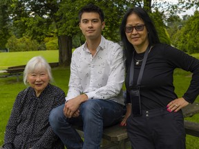 Esther Matsubuchi, Peter Tatsuo Wallace, and Wendy Matsubuchi-Bremner.