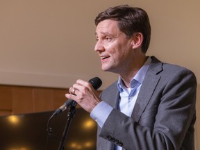 NDP MLA David Eby announces he is running for the provincial NDP leadership.