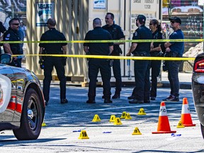 Ein Mann wurde am Samstag, dem 30. Juli 2022, in Vancouvers Downtown Eastside bei einer Schießerei mit Beteiligung der Polizei erschossen.