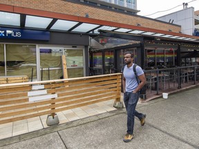 Fountainhead Pub on Davie street in Vancouver, BC., July 4, 2022.