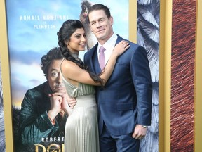 Shay Shariatzadeh and John Cena.