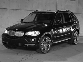 A combined homicide investigation team is looking for a possible eyewitness who saw this black 2010 BMW X5 at 2:30 pm on Saturday, July 30 at South Surrey Athletic Park. Investigators believe the suspect likely fled on foot and in the opposite direction of the BMW.