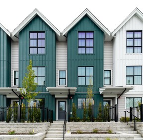 This two-bedroom townhouse in New Westminster was listed for $898,000 and sold for $872,000.