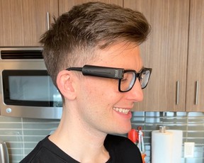 Paul Castle and the wearable device that reads text, recognizes faces and helps navigate around objects by simply asking, “What is in front of me?”