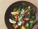 Pair a 2021 Road 13 rosé with this refreshing smoked salmon salad for lunch or a quick dinner. 