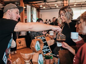 Specialty roasters like Smoking Gun will be at the Beanstock Coffee Festival on August 20-21 at the Roundhouse.