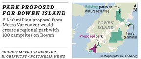 Les résidents de l'île Bowen attendent toujours des réponses sur le projet de parc de 40 millions de dollars 4 0820 feat bowen island web
