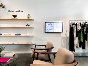 Reformation has introduced a new technology-integrated store experience called Retail X.