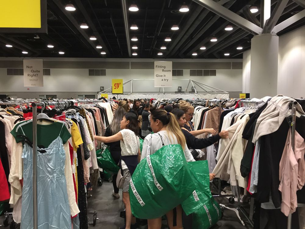 The Aritzia Warehouse Sale 2022 is back in Vancouver this week