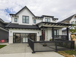 The PNE Prize Home, a craftsman-style house with Tuscan-inspired interior accents built by Wesmont Homes.