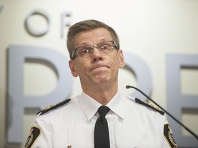 Surrey Police Service Chief Const. Norm Lipinski has suspended an officer with pay while a breach-of-trust investigation by Surrey RCMP is underway.