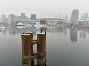 An air quality advisory remains in effect for Metro Vancouver and the Fraser Valley because of smoke from wildfires.