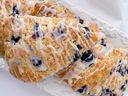 These Blueberry Scones are easy to make and are so light and fluffy but with a crunch on the outside. 