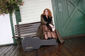 Jana Seale is one of the buskers returning to the local farmers market this summer. Photo: Lisa King, Twins Lens Photography.
