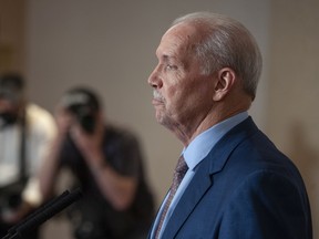 John Horgan steps down as premier once the party chooses a successor — perhaps as early as October if David Eby is the only candidate, possibly as late as December if others enter the race.