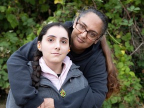 Cheryl Rose (above) is worried that medical marijuana, the only form of treatment that works for her epileptic daughter Hayley, will run dry from unresolved negotiations between the B.C. General Employees Union and the province.