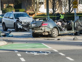 Approximately 52,000 people were injured or killed in car crashes across the Lower Mainland in 2021, according to the latest statistics published by ICBC.