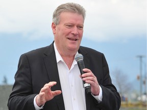 Former Langley MLA Rich Coleman is running for mayor of Langley Township under the banner of Elevate Langley.