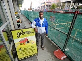 Sentheepan Senthivel, part owner and manager of the store affected by the SkyTrain extension, expressed concern about the impact the project was having on his business. "It's becoming a death sentence," he said.