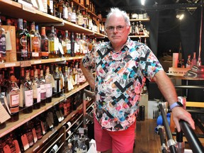 Eric Fergie of FETs Whisky Kitchen which struggled to fill liquor orders during the recent BCGEU job action.