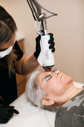 Treatments are performed at Raw Canvas.