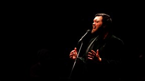 Corey Payette (pictured), Chelsea Rose, Merewyn Comeau and Desirée Dawson perform selections from the delayed musical Sedna on August 12 at the York Theatre.  Photo: Ryan McDonald.