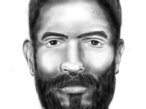 The Abbotsford Police major crime unit is continuing to investigate a report of a possible child abduction attempt that occurred on August 15, 2022. A description has been provided by the child, which was used to create this composite drawing.