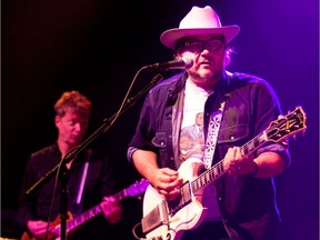 Jeff Tweedy, right and Nels Cline of Wilco.