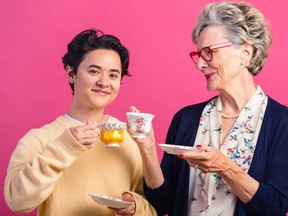 Rae Takei and Patti Allan star in the Surrey Arts Centre production of To Perfection, which runs from Sept. 14 to 17 at the Surrey Arts Centre.