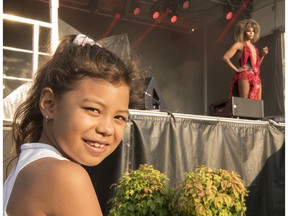 Seven-year-old Keira Jose, a pediatric cardiac patient, visited the PNE Fair with her mom to take in the For the Love of Legends show.