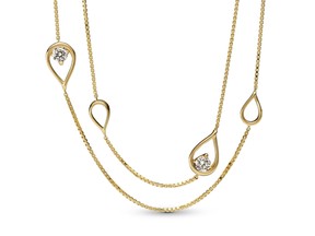 Pandora Brilliance lab-created 0.50 carat-weight Diamond Long Pendant Necklace, $2,350.