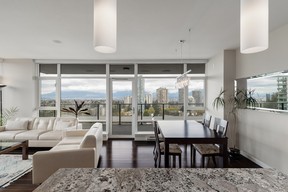 This two-bedroom Burnaby apartment sold for its asking price of $1,048,800 after four days on the market in this listing.