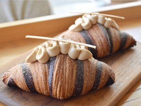 A Churro Croissant from Bel Cafe.
