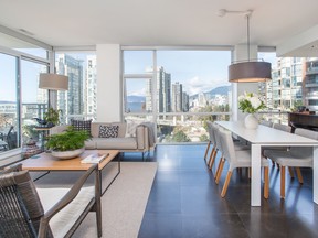 This two-bedroom Yaletown condo sold in just two days for its asking price of $1,670,000.