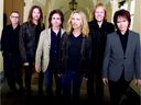 Rock Group STYX, from left: Chuck Panozzo, Ricky Phillips, Todd Sucherman, Tommy Shaw, James 