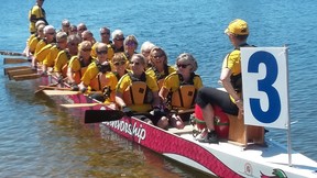 The Dragon Boat festival returns for the first time in two years.